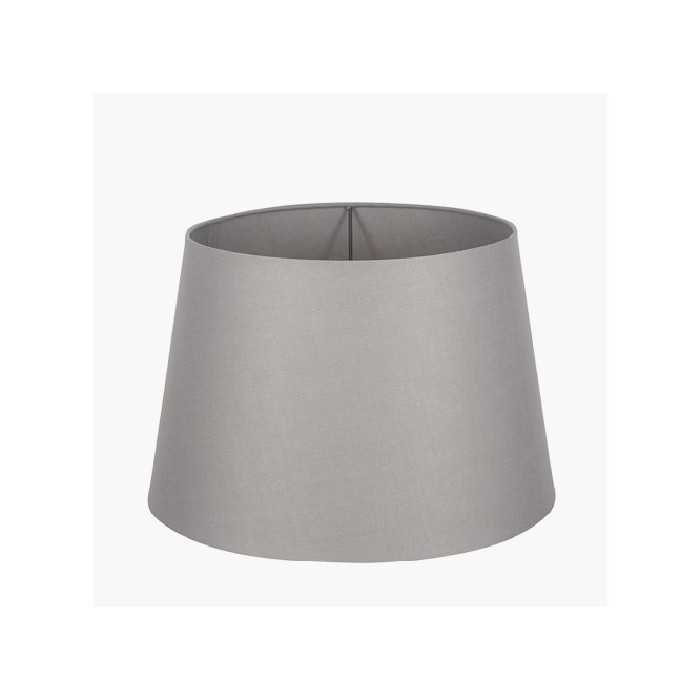 lighting/shades/adelaide-20cm-steel-grey-tapered-poly-cotton-shade
