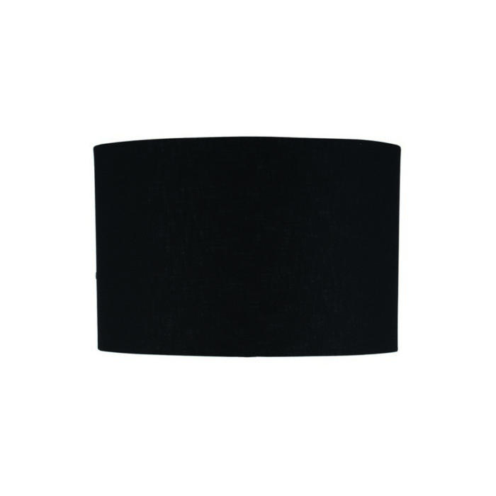 lighting/shades/harry-25cm-black-poly-cotton-cylinder-drum-shade