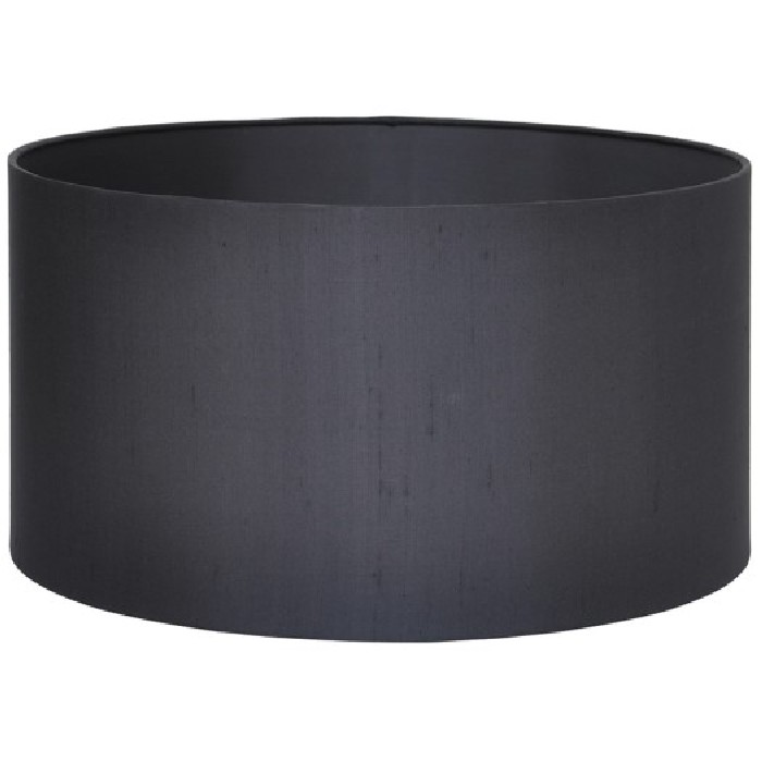 lighting/shades/40cm-black-silk-cylinder-drum-shade