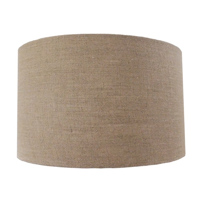 18 Natural Linen Cylinder Shade Shades Lighting The Atrium