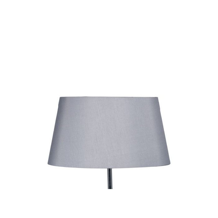 lighting/shades/40cm-steel-grey-oval-polysilk-tapered-shade
