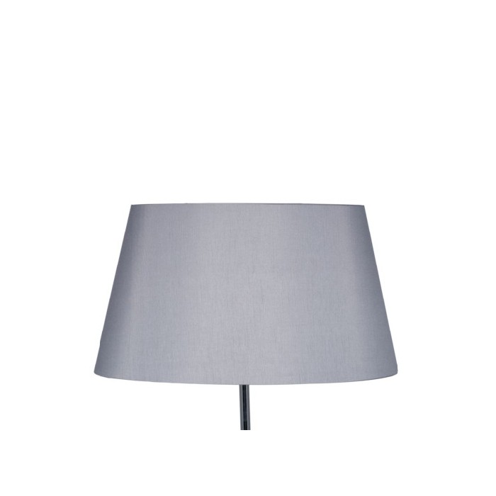 lighting/shades/45cm-steel-grey-oval-polysilk-tapered-shade