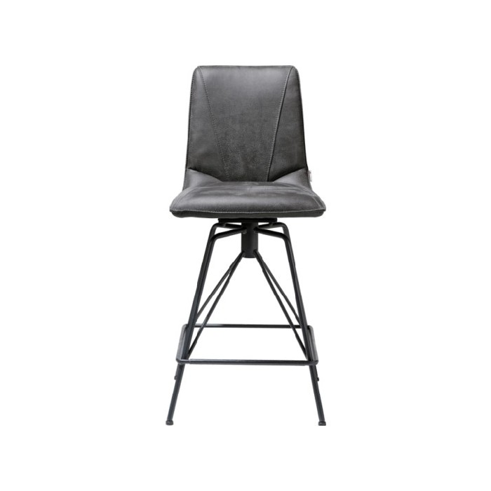 dining/dining-stools/xooon-bar-chair-mac-rocky-off-black-microfiber-with-leather-handle