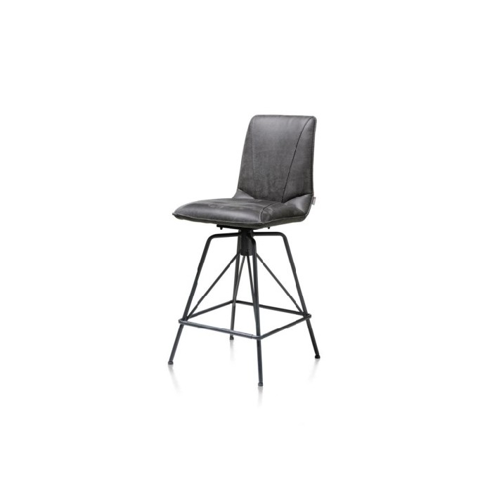 dining/dining-stools/xooon-bar-chair-mac-rocky-off-black-microfiber-with-leather-handle
