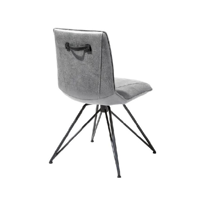 dining/dining-chairs/xooon-chair-mac-rocky-light-grey-microfiber-with-leather-handle