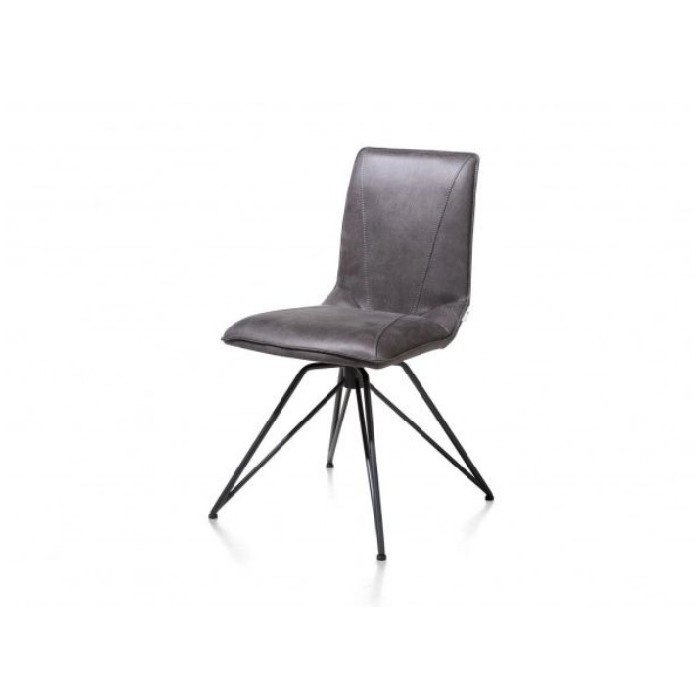 dining/dining-chairs/xooon-chair-mac-rocky-off-black-microfiber-with-leather-handle