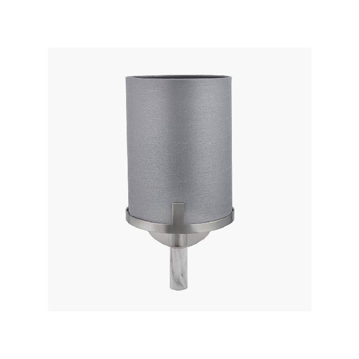 lighting/wall-lamps/midland-brushed-nickel-and-grey-marble-effect-wall-light