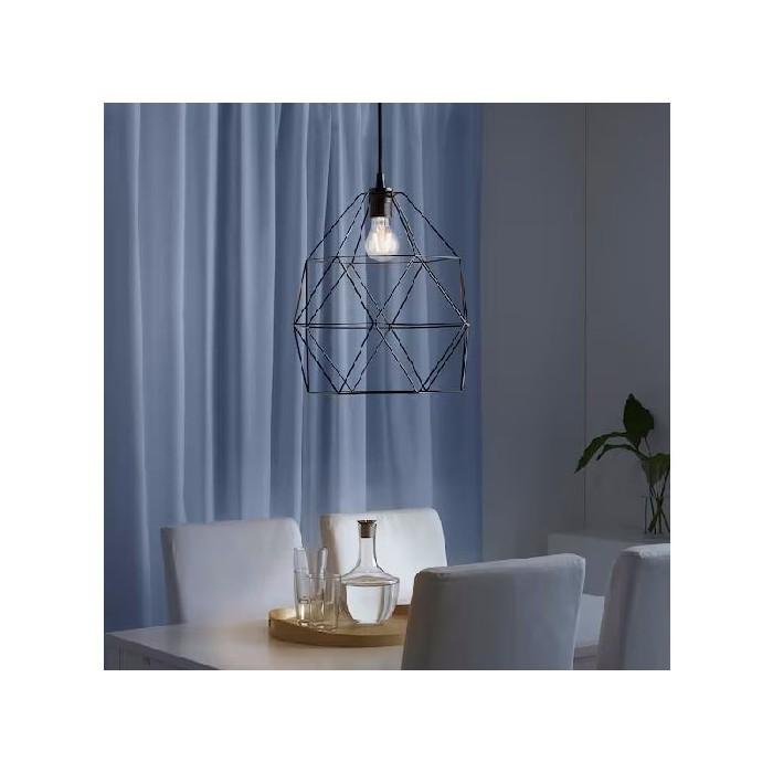 lighting/ceiling-lamps/ikea-brunsta-suspension-lampshade-black-30cm