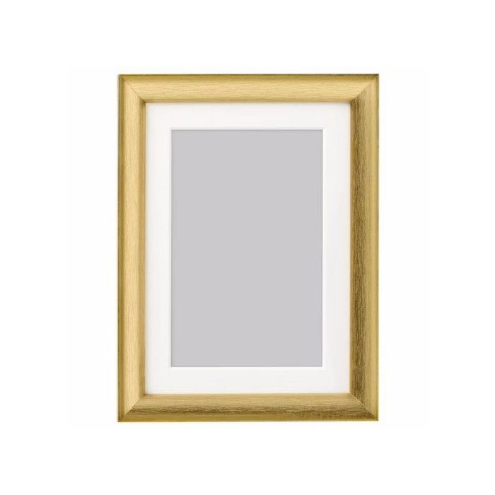 home-decor/frames/ikea-silverhojden-frame-gold-brushed-13x18cm