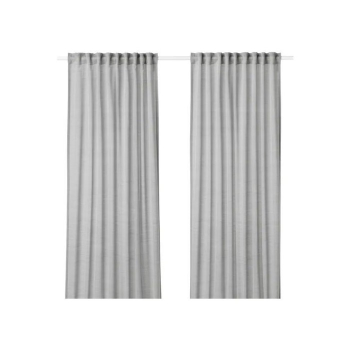 home-decor/curtains/ikea-hilja-2-curtain-scarves-gray-145x250cm