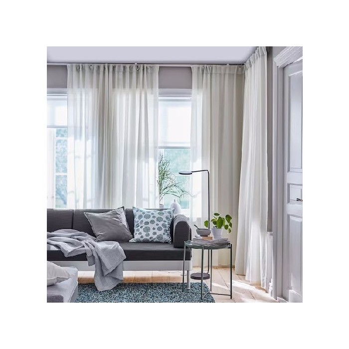 home-decor/curtains/ikea-hilja-2-curtains-white-145x300cm