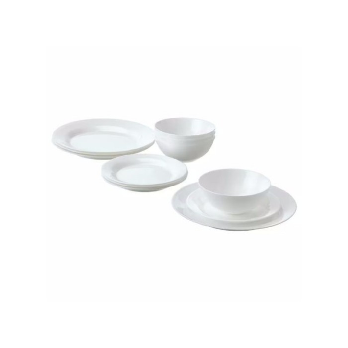 tableware/plates-bowls/ikea-favorisera-12-piece-service-white