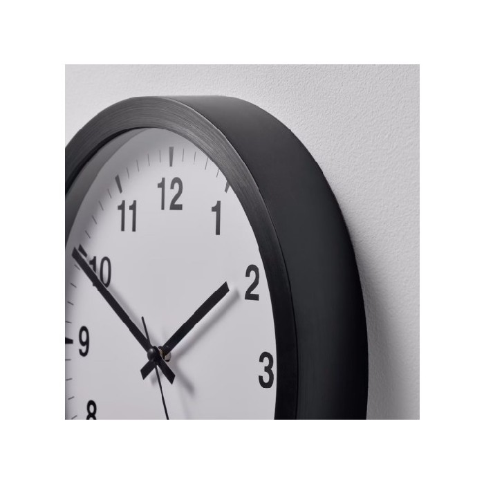 Tjalla Wall Clock Black 28 Cm Clocks Home Decor The Atrium