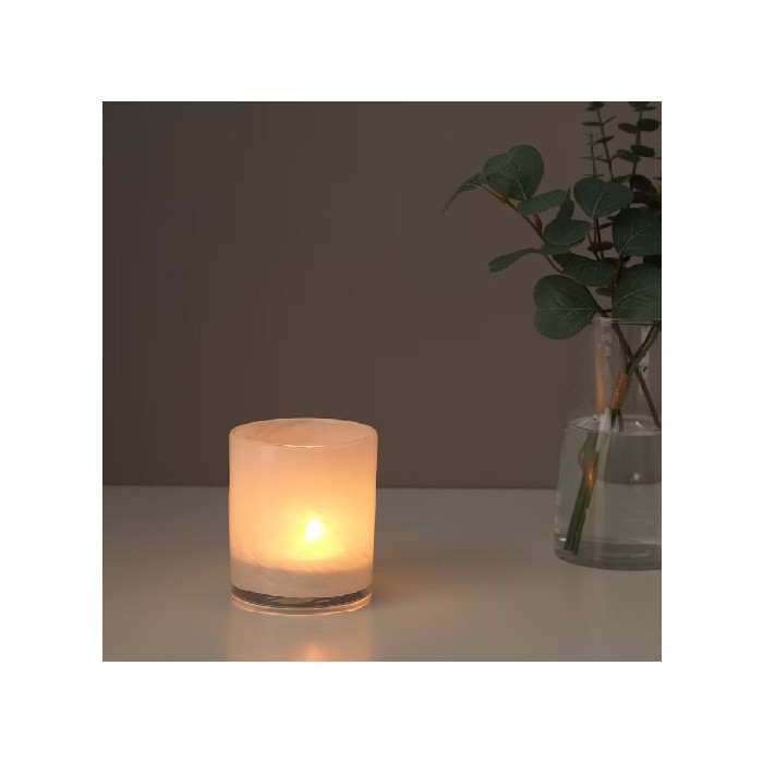 home-decor/candle-holders-lanterns/ikea-vindstilla-tealight-holder-white-11cm