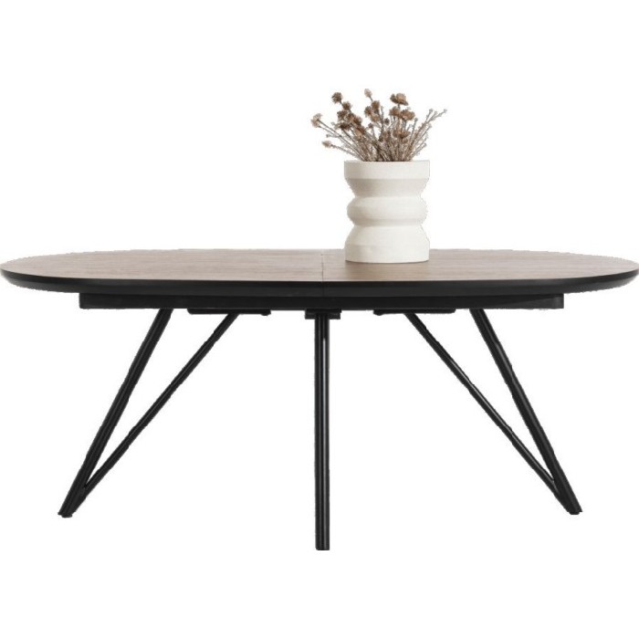 Torano marble oval store dining table