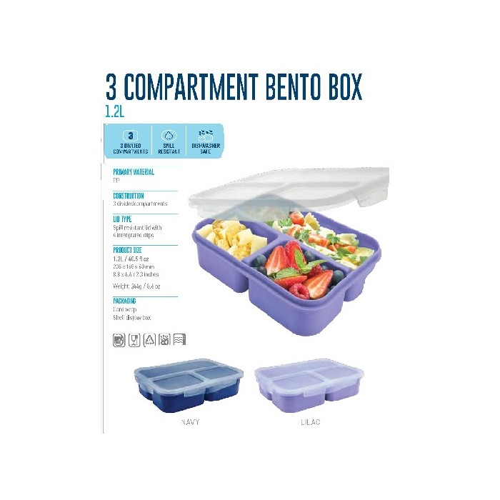 kitchenware/picnicware/smash-3-compartment-bento-box-12-litre