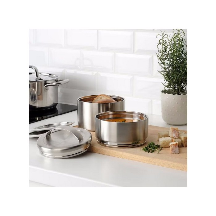 kitchenware/food-storage/ikea-forskaffa-insulated-tiffin-box-2-tiers-stainless-steel