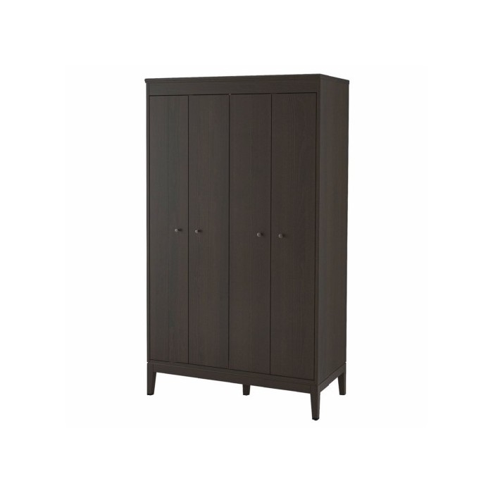 idanas-wardrobe-dark-brown-glazed-121x211-cm | wardrobe-systems ...