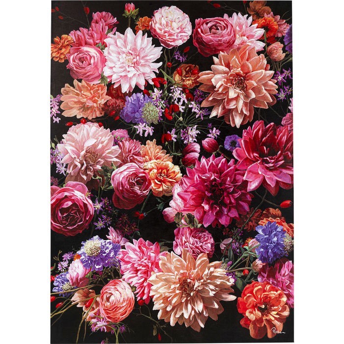 home-decor/wall-decor/kare-picture-touched-flower-bouquet