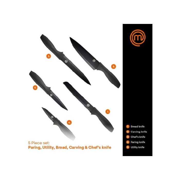kitchenware/utensils/masterchef-knife-set-5pc-black