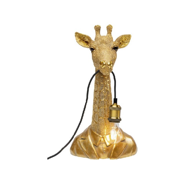 Kare Table Lamp Animal Giraffe Gold 50Cm Table Lamps Lighting The Atrium