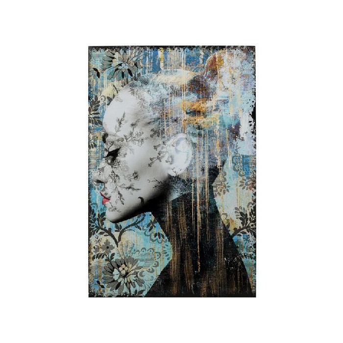home-decor/wall-decor/kare-glass-picture-lady-flower-100x150cm