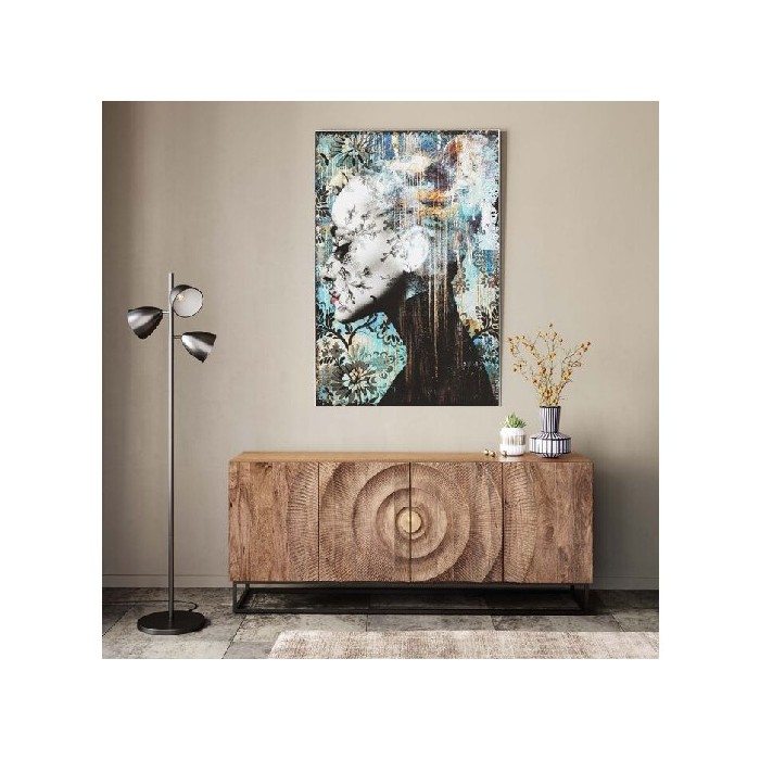 home-decor/wall-decor/kare-glass-picture-lady-flower-100x150cm