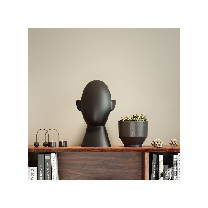 home-decor/decorative-ornaments/promo-kare-deco-object-abstract-face-black-34cm