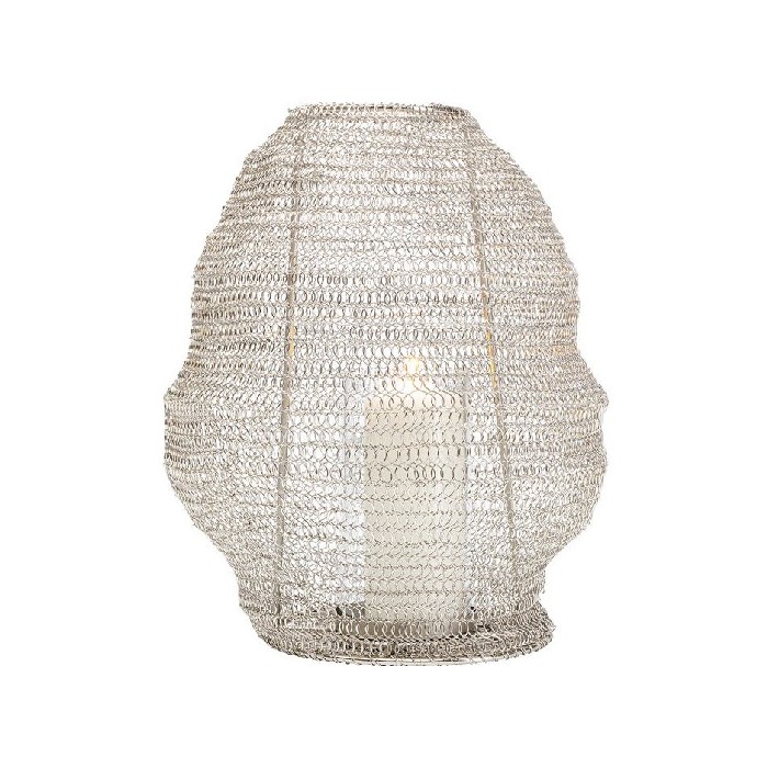 home-decor/candle-holders-lanterns/kare-lantern-mesh-silver-ø30cm