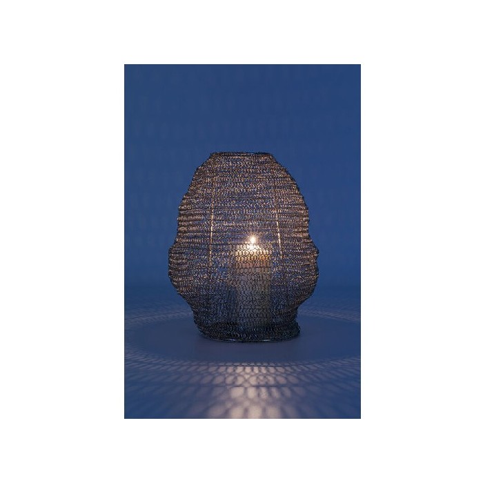 home-decor/candle-holders-lanterns/kare-lantern-mesh-silver-ø30cm