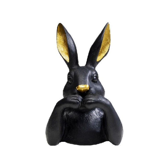 home-decor/decorative-ornaments/kare-deco-figurine-sweet-rabbit-black-23cm