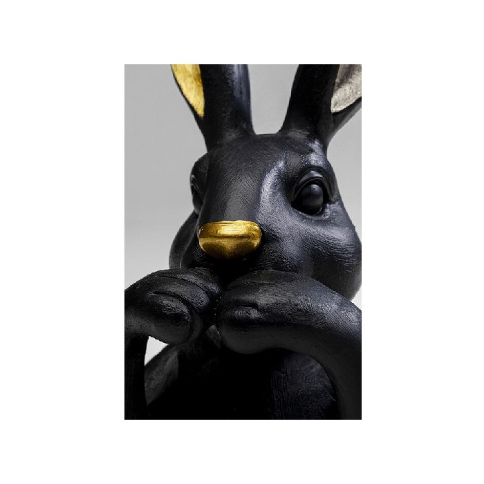 home-decor/decorative-ornaments/kare-deco-figurine-sweet-rabbit-black-23cm