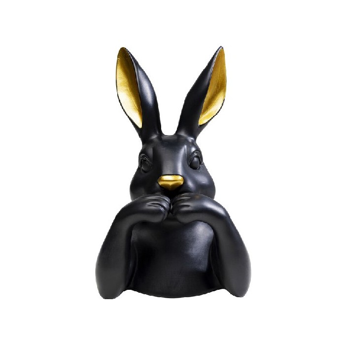 home-decor/decorative-ornaments/kare-deco-figurine-sweet-rabbit-black-31cm