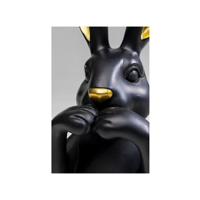 home-decor/decorative-ornaments/kare-deco-figurine-sweet-rabbit-black-31cm