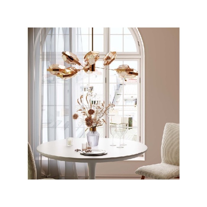 lighting/ceiling-lamps/kare-pendant-lamp-diamond-fever-ufo-brass-ø106cm