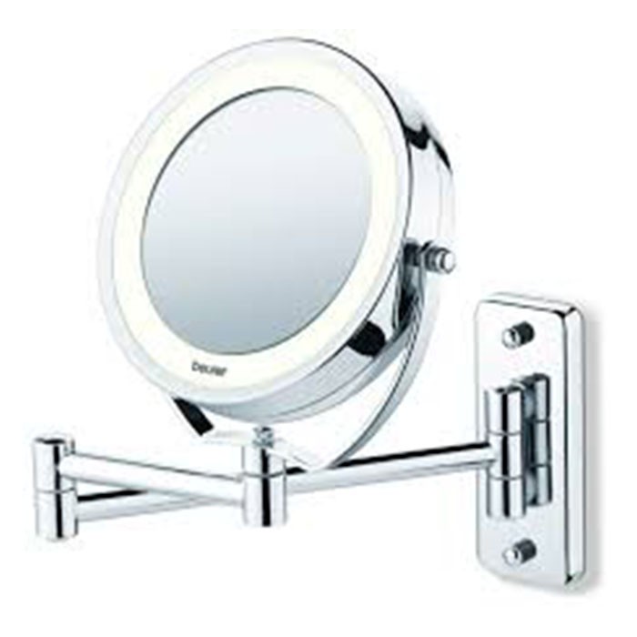 bathrooms/cosmetic-accessories-organisers/beurer-wall-extendable-magnifying-mirror-with-light