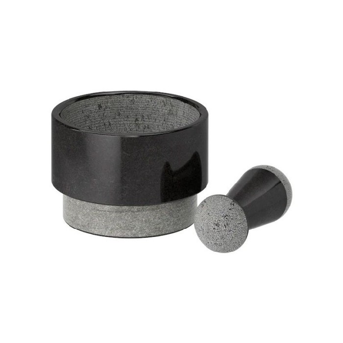 kitchenware/miscellaneous-kitchenware/ikea-adelsten-mortar-with-pestle-black-marble