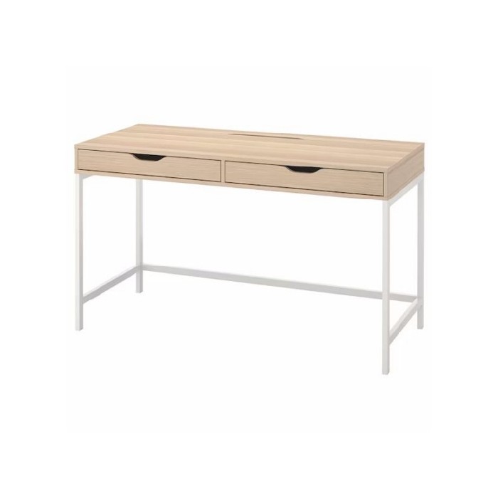 living/console-tables/ikea-alex-desk-white-stainedoak-effect-132x58-cm