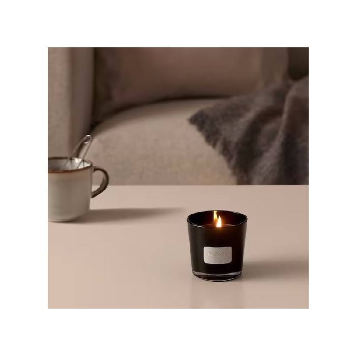 home-decor/candles-home-fragrance/ikea-skruvpil-scented-candle-with-glass-forest-lakeblack9cm