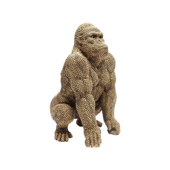 home-decor/decorative-ornaments/kare-deco-figurine-gorilla-gold-46cm
