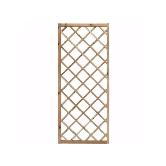 gardening/fence-trellis/wooden-trellis-in-frame-100-x-200-cm