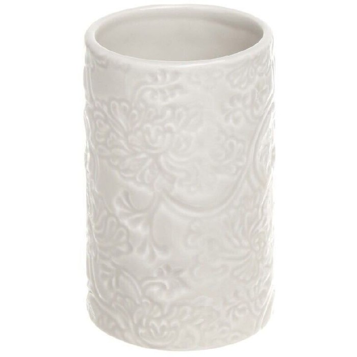 Coincasa Rose Ceramic Toothbrush Holder Bathroom Accessories Bathrooms