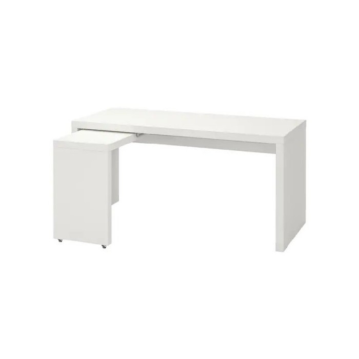 office/office-desks/ikea-malm-desk-with-pull-out-panel-white-151x65x73cm