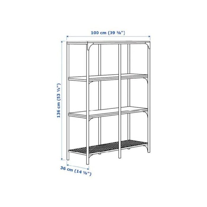 living/shelving-systems/ikea-fjallbo-shelf-black-100x136x36cm