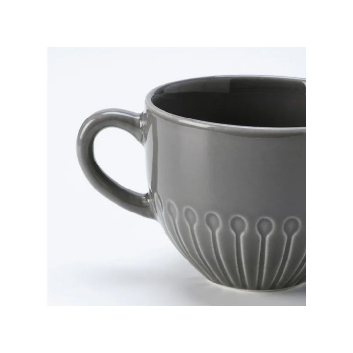 tableware/mugs-cups/ikea-strimmig-mug-stoneware-grey-36-cl