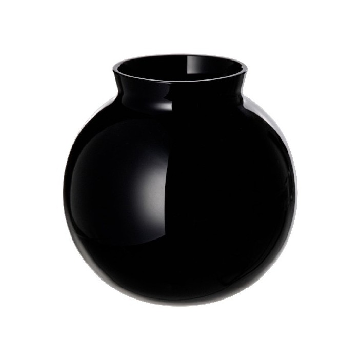 Ikea Konstfull Vase Black 10 Centimeters Vases Home Decor The Atrium