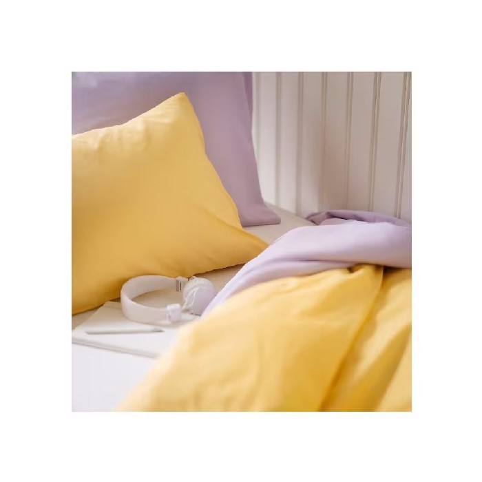 household-goods/bed-linen/ikea-nattsvarmare-bedding-set-2-pieces-yellow-140x20080x80cm