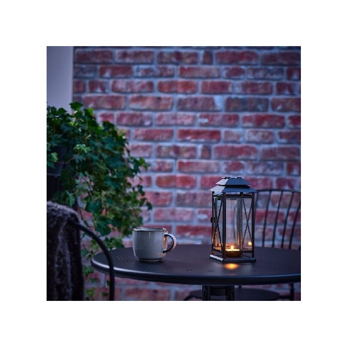 home-decor/candle-holders-lanterns/ikea-befasta-lantern-for-tealight-insideoutside-black-22cm