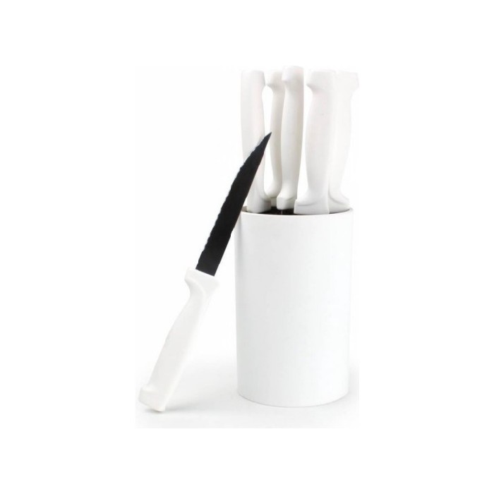 kitchenware/utensils/knife-block-round-white