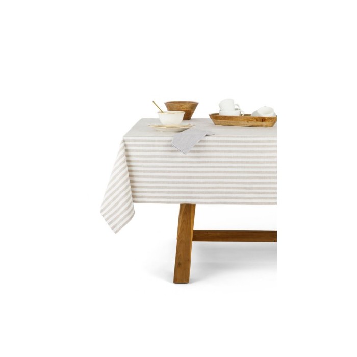 tableware/table-cloths-runners/coincasa-striped-cotton-and-linen-tablecloth